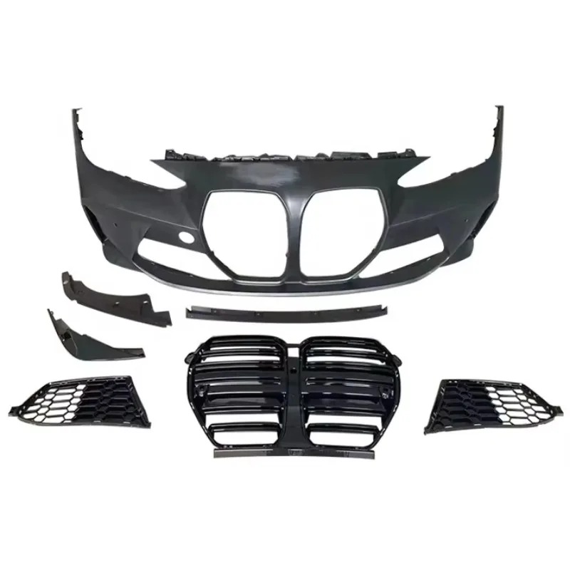 For  4 Series G22/G28 Modified M4 Style Front Bumper With Grill for Body Kit Car Bumper 2020 +